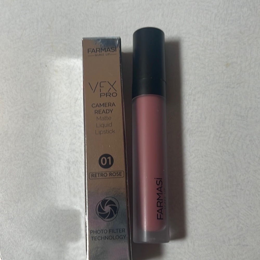 VFX matte liquid lipstick 01 Retro Rose